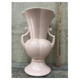 Large art pottery vase- hairline crack
