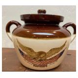 The spirit of 76 McCoy bean pot with lid