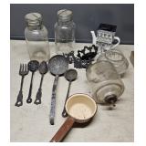 Canning jars, ladles etc