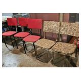 5 Retro chairs