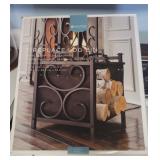 New fireplace log holder