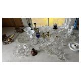 Blue tub - candleholders, sconces, lamp parts