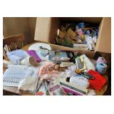 Large box sewing, lace, etc