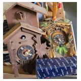 Box cuckoo clock parts