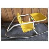 tin Retro Folding baby rocker