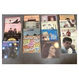 Country vinyl records - Hank Williams, Gene