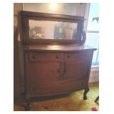 Claw ft oak sideboard 44x20x38