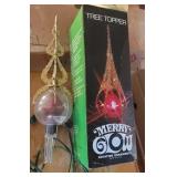 Retro tree topper with original box