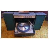 Silvertone stereo solid state record player