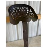 Morgan cast iron tractor seat 15in
