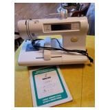 Baby lock espree - wuth book- not tested - as is