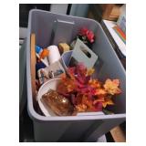 Large tub of miscellaneous