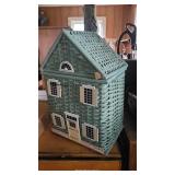 Wicker basket house - hamper?