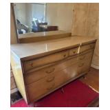 Dresser with Mirror 59x18x30