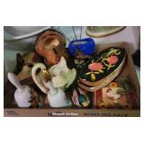 Box - birds, plaques, bells