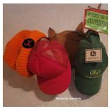 Dear antler rack and hats