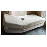 Tempur-pedic power bed Has stain bring own help