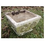 Concrete planter 14"14"10"