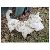 Concrete Scotty dog 18"