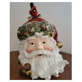 Cookie jar Santa