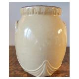 Cookie Jar - Beige and burgundy