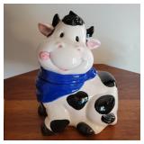 Cookie jar -  Is cow with blue Bandana