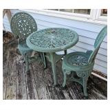 3pc plastic patio set