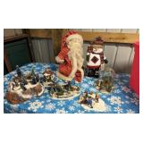 Tub of Christmas town Square, Christmas dolls