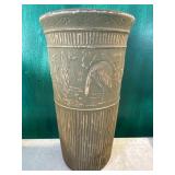 Red Wing pottery vase