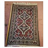 Oriental throw rug