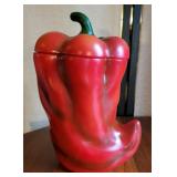Cookie jar - Red pepper