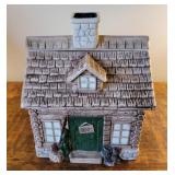 Cookie jar gone fishing log cabin.