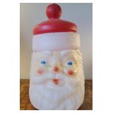 Cookie Jar - Blow mold Santa