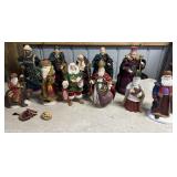 Christmas characters, figurines