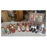 paper Mï¿½chï¿½ ornaments, Russian Santa, Italian