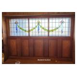 1pc Amazing stained glass window / wall