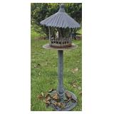 Cast iron bird feeder 36"t