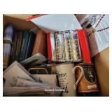 Box religious - books, rosaries, mug, Swift light