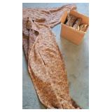 Drapes - 3 panels & 3 valances