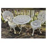 3pc metal patio set