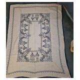 3 Tablecloths etc. Aprx 64X48, 38X35,32X30