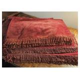 5 burgundy backdrop? panels, 24W X 42L