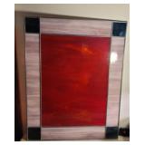 Leaded stained glass window - Aprx 20x26 - 1