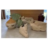 McMcoy pottery with others