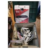 Nice tub - new Dvd player, surge strips, etc