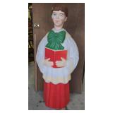 Caroler blow mold
