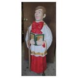 Caroler blow mold