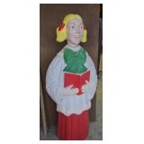 Caroler blow mold