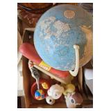 Oscar Meyer, Snoopy items and world globe