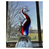 Art glass duck